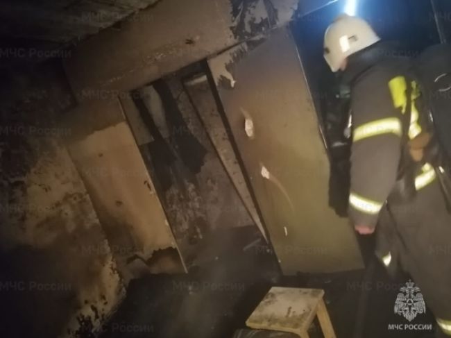 Во Владимирской области произошёл пожар в многоквартирном доме ...